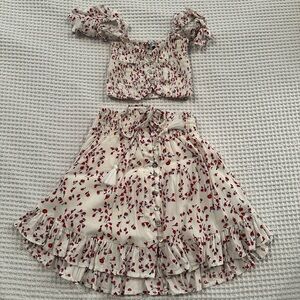 Olivaceous Two Piece Cherry set